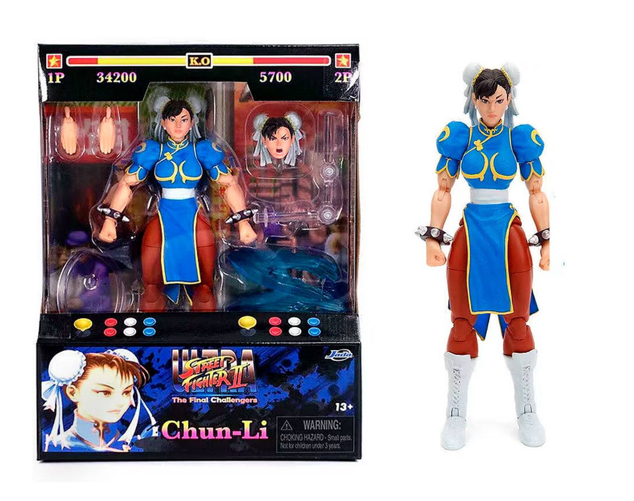 Chin-Li Ultra Street Fighter II The Final Challengers - Action Figure Jada Toys