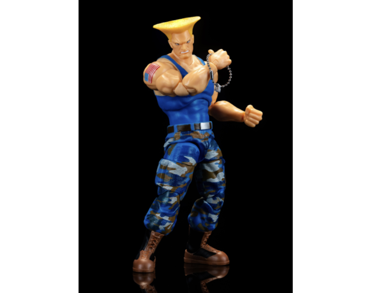 Guile (Alternative) Ultra Street Fighter II The Final Challengers - Action Figure Jada Toys