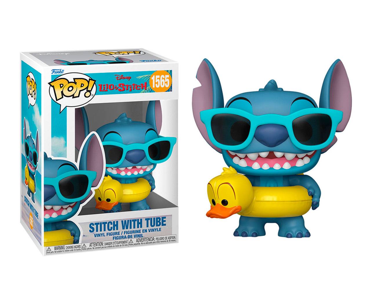 Stitch with Tube - Disney Lilo & Stitch Plus Pop! Vinyl