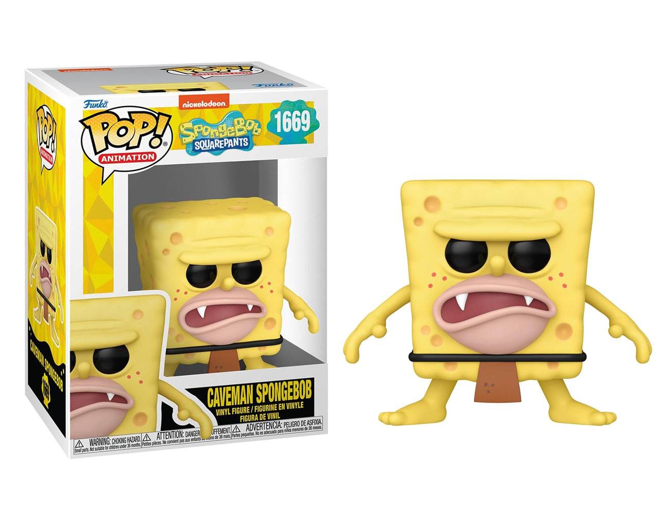 Caveman Spongebob - Spongebob Squarepants Pop! Vinyl