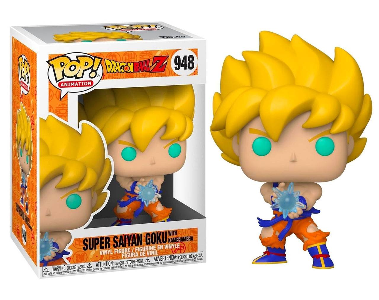 Super Saiyan Goku with Kamehameha - Dragon Ball Z Pop! Vinyl
