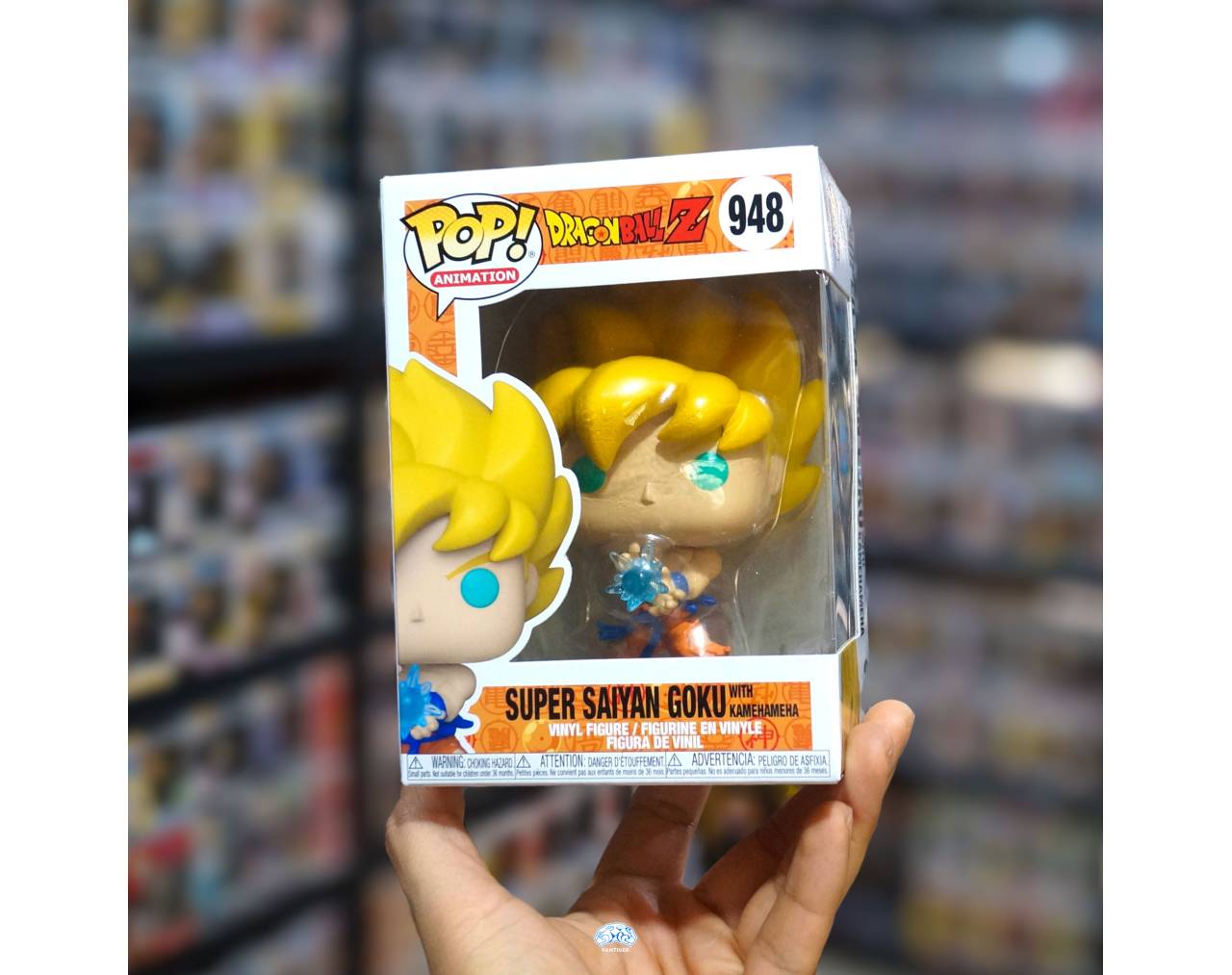 Super Saiyan Goku with Kamehameha - Dragon Ball Z Pop! Vinyl