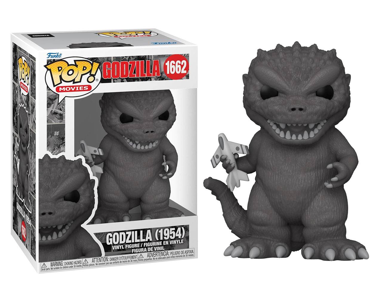 Godzilla with plane (1954) - Godzilla Pop! Vinyl