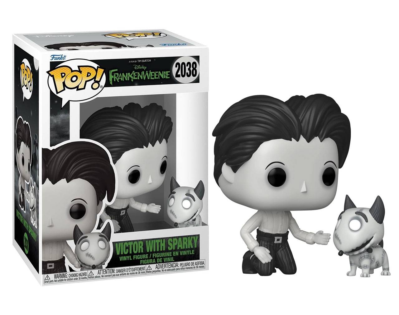 Victor with Sparky - Disney Frankenweenie Pop! Vinyl