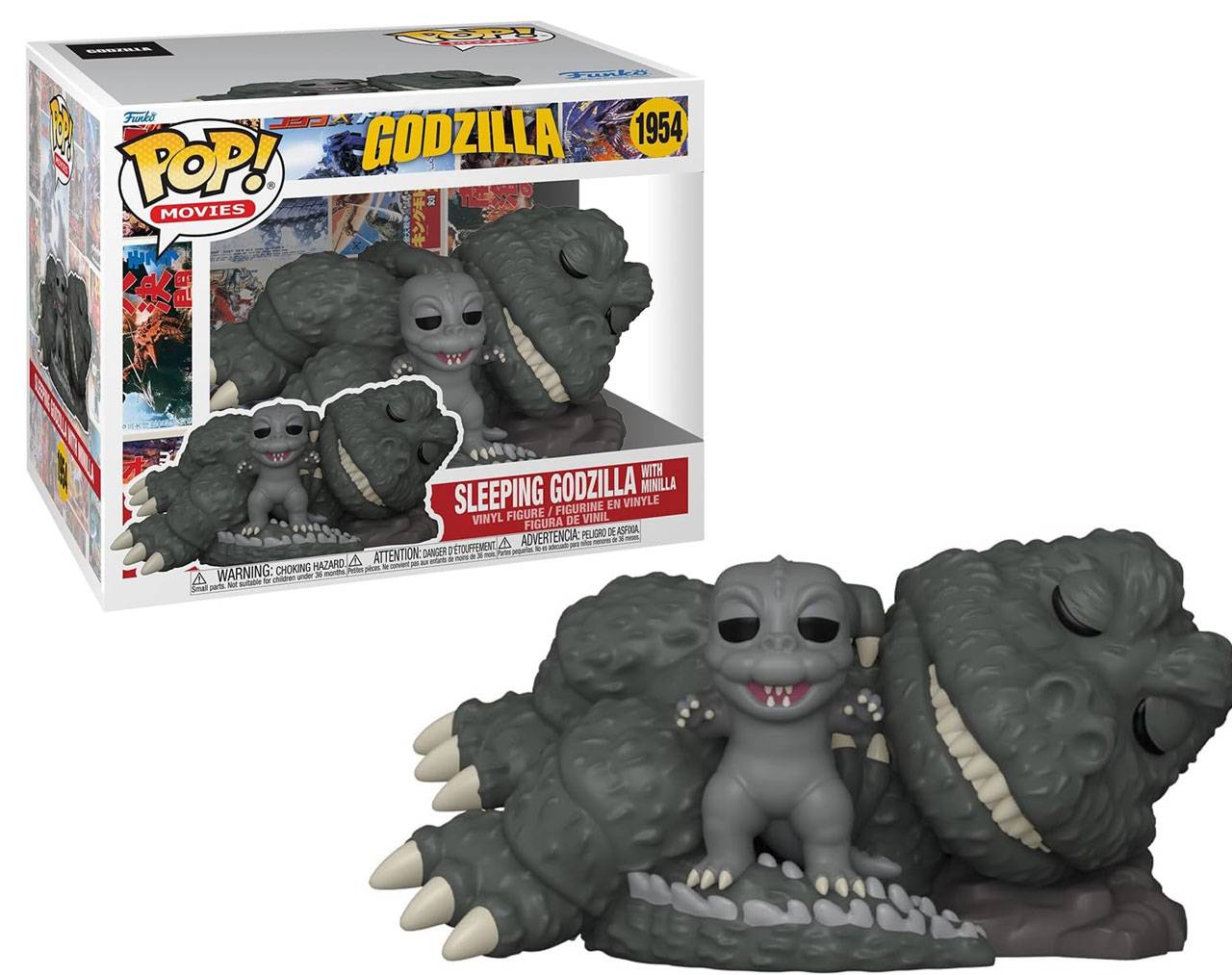 Sleeping Godzilla with Minilla - Godzilla Funko Pop!