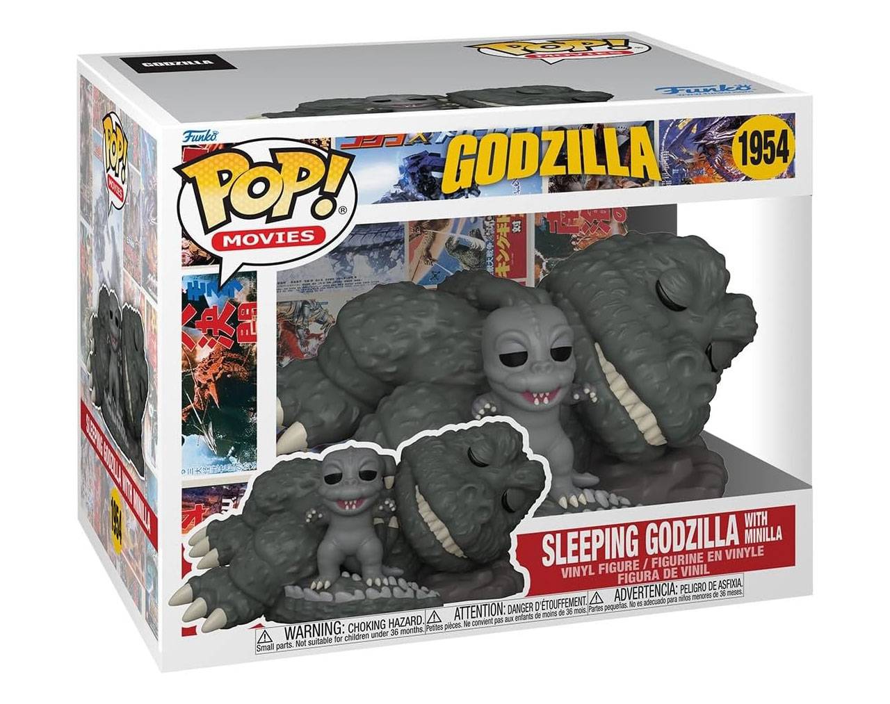 Sleeping Godzilla with Minilla - Godzilla Funko Pop!