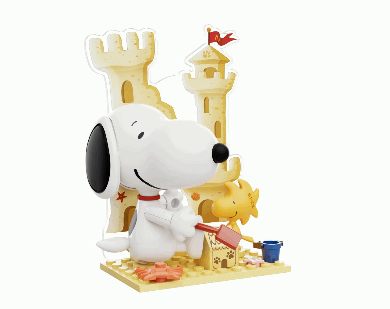 Snoopy (Cajita sorpresa) - Peanuts Pantasy Letter World Series Blind Box