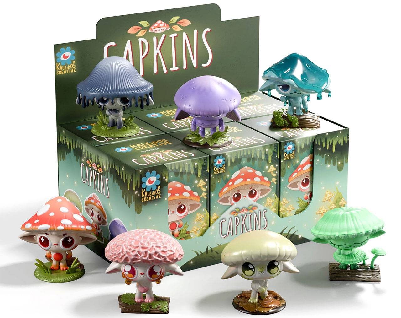 Capkins (Caja sorpresa Serie 1) - Kaleidos Creative Blind Box Collective Figure