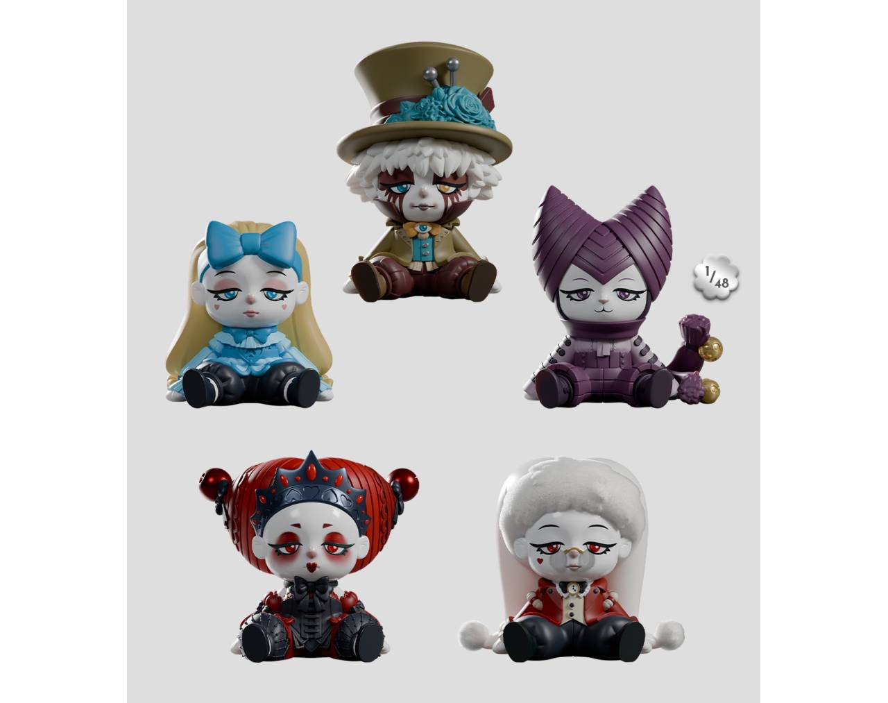 A Mad Tea Party (Caja sorpresa) - Alice in Wonderland Kaleidos Creative Blind Box Collective Figure