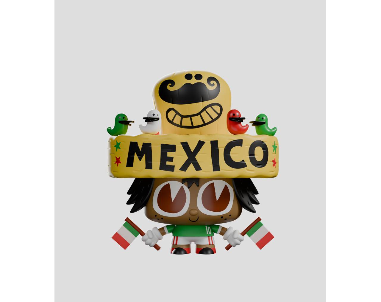 Super Machitos (Cajita sorpresa) - Kaleidos Creative Collectible Figure