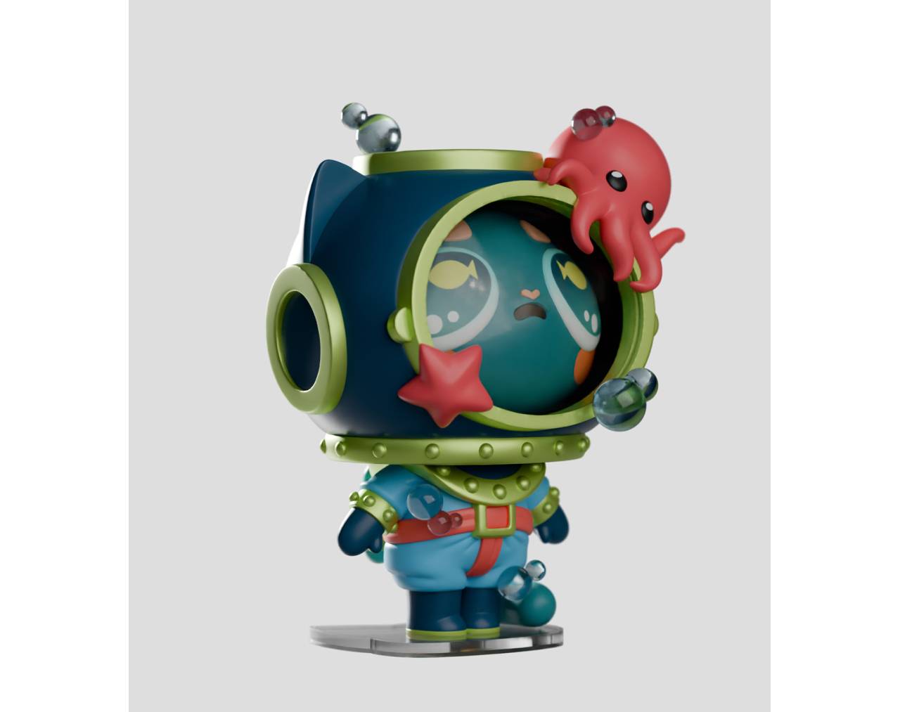 Widdle Baby Big World (Cajita sorpresa) - Kaleidos Creative Blind Box Collective Figure