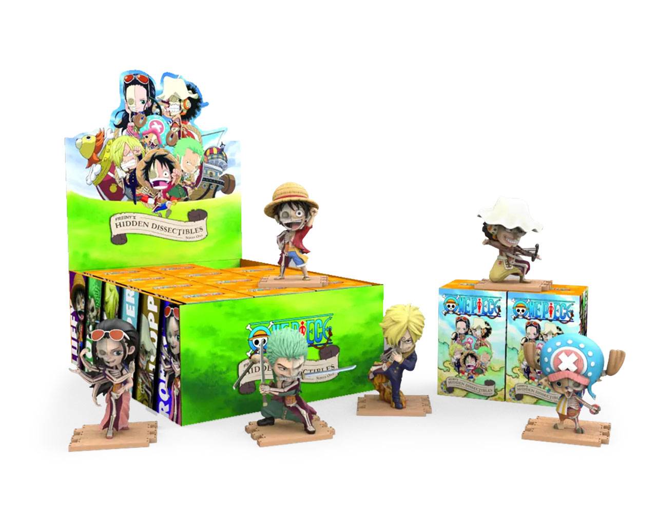 One Piece Hidden Dissectibles (Cajita sorpresa) - Mighty Jaxx Blind Box Series 1