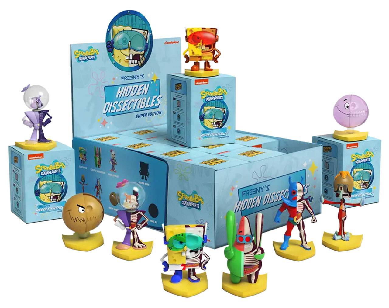 Spongebob Squarepants Hidden Dissectibles (Cajita sorpresa) - Mighty Jaxx Blind Box Super Edition