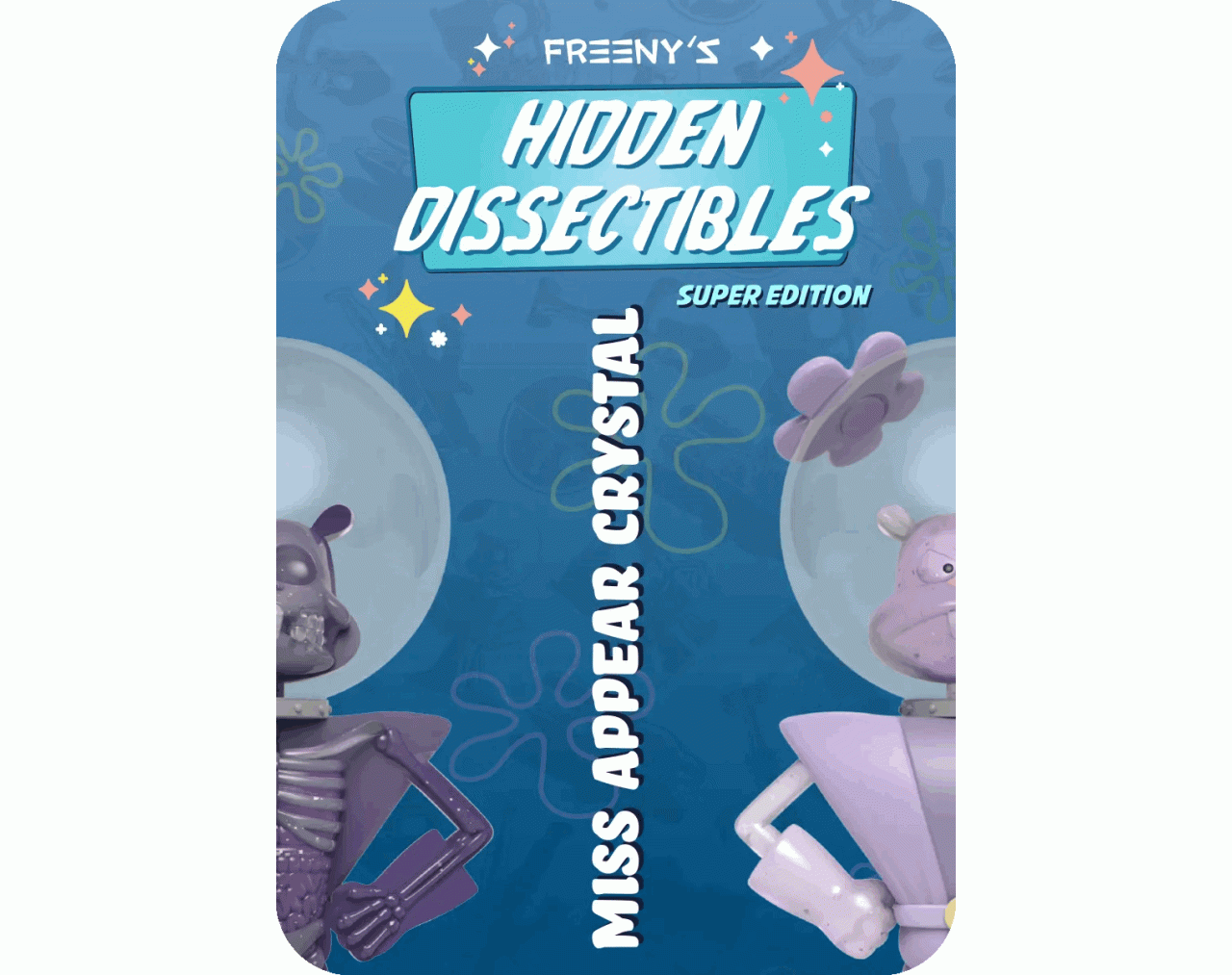 Spongebob Squarepants Hidden Dissectibles (Cajita sorpresa) - Mighty Jaxx Blind Box Super Edition