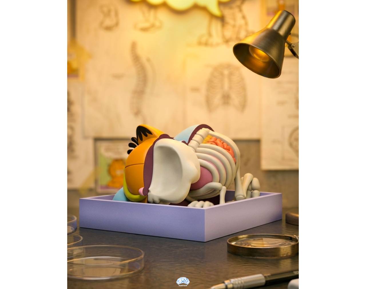 Garfield Hidden Dissectibles (Cajita sorpresa) - Mighty Jaxx Blind Box Series One