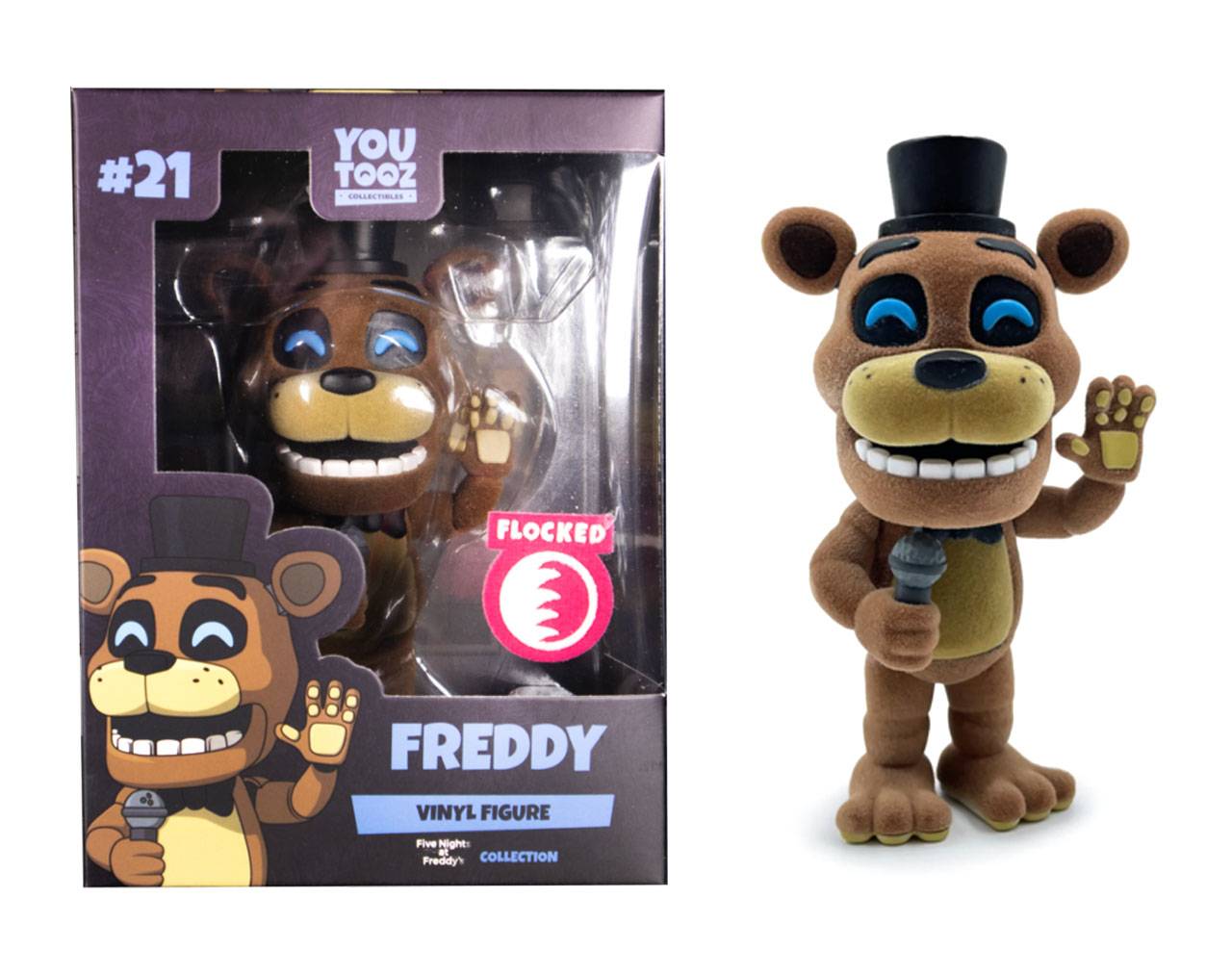 Freddy (Flocked) - Five Nights at Freddy's  YouTooz Collectibles