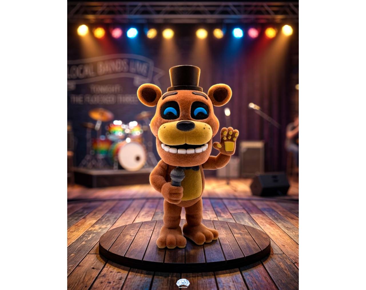 Freddy (Flocked) - Five Nights at Freddy's  YouTooz Collectibles