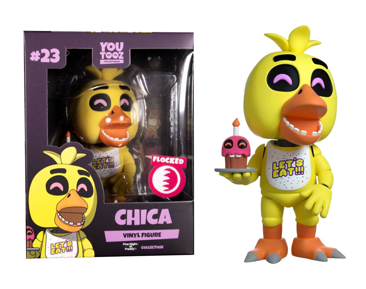 Chica (Flocked) - Five Nights at Freddy's YouTooz Collectibles