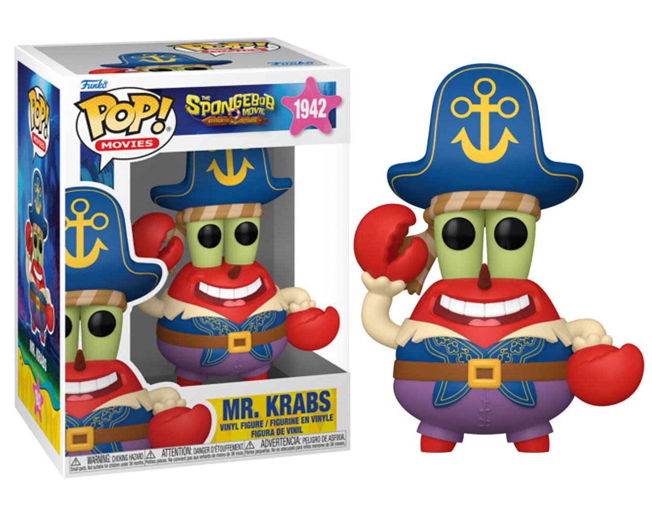 Mr. Krabs (Pirate) - The SpongeBob Movie: Search for SquarePants Funko Pop! Viny