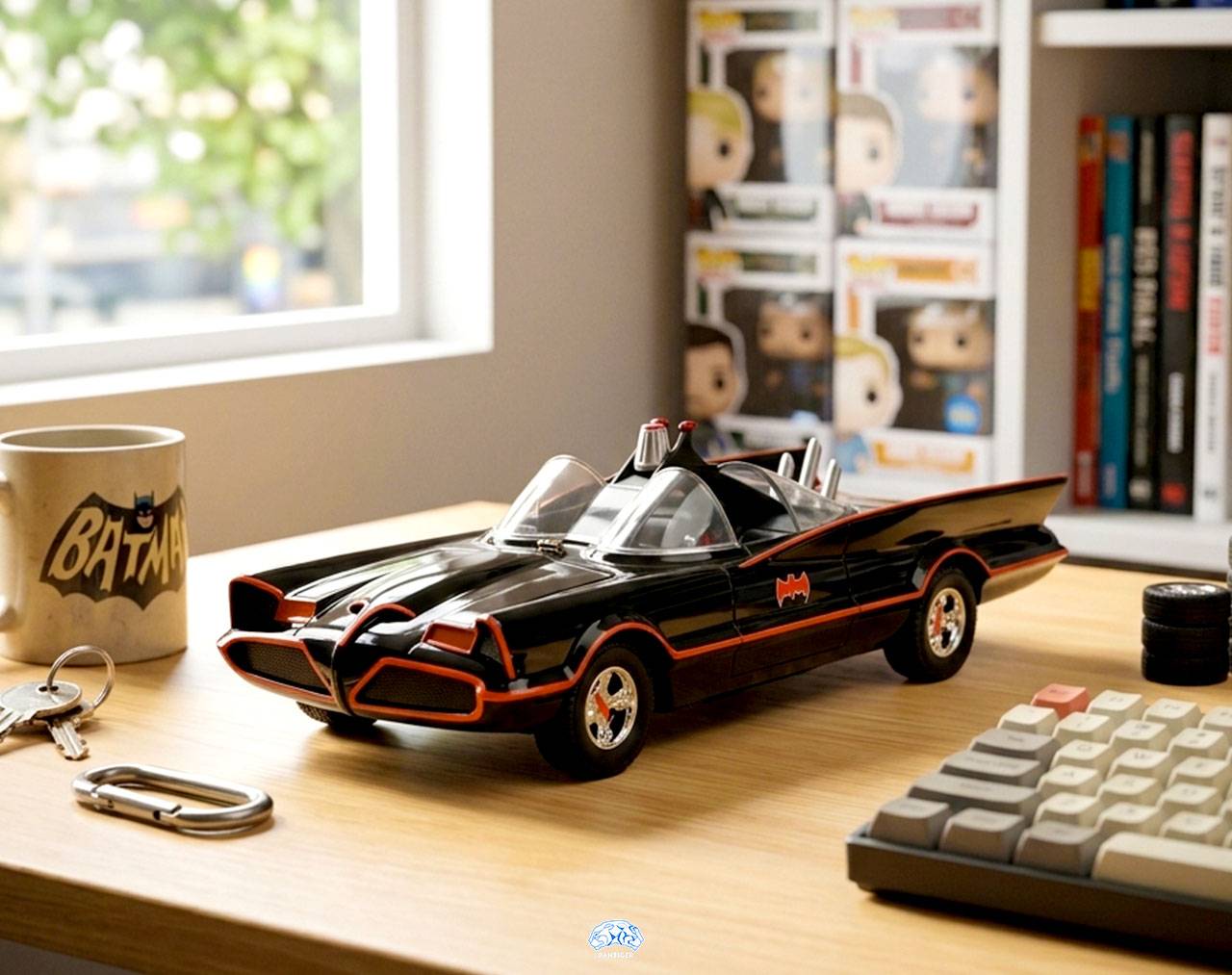 Batmobile (Classic) Escala 1:32 - Batman Classic TV Series Jada Toys