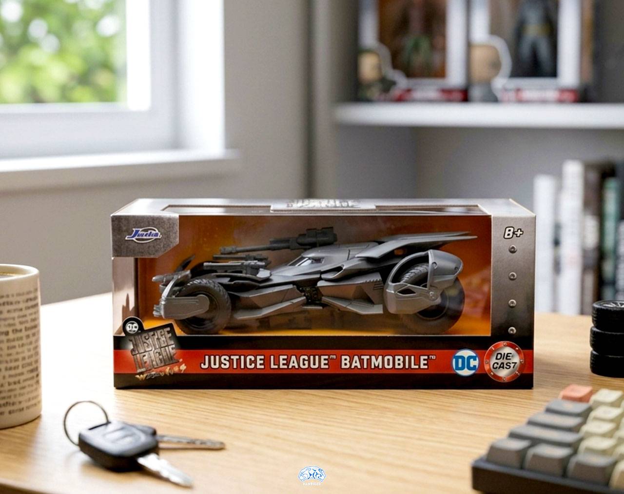 Batmobile (Justice League) Escala 1:32 - DC Justice League Jada Toys