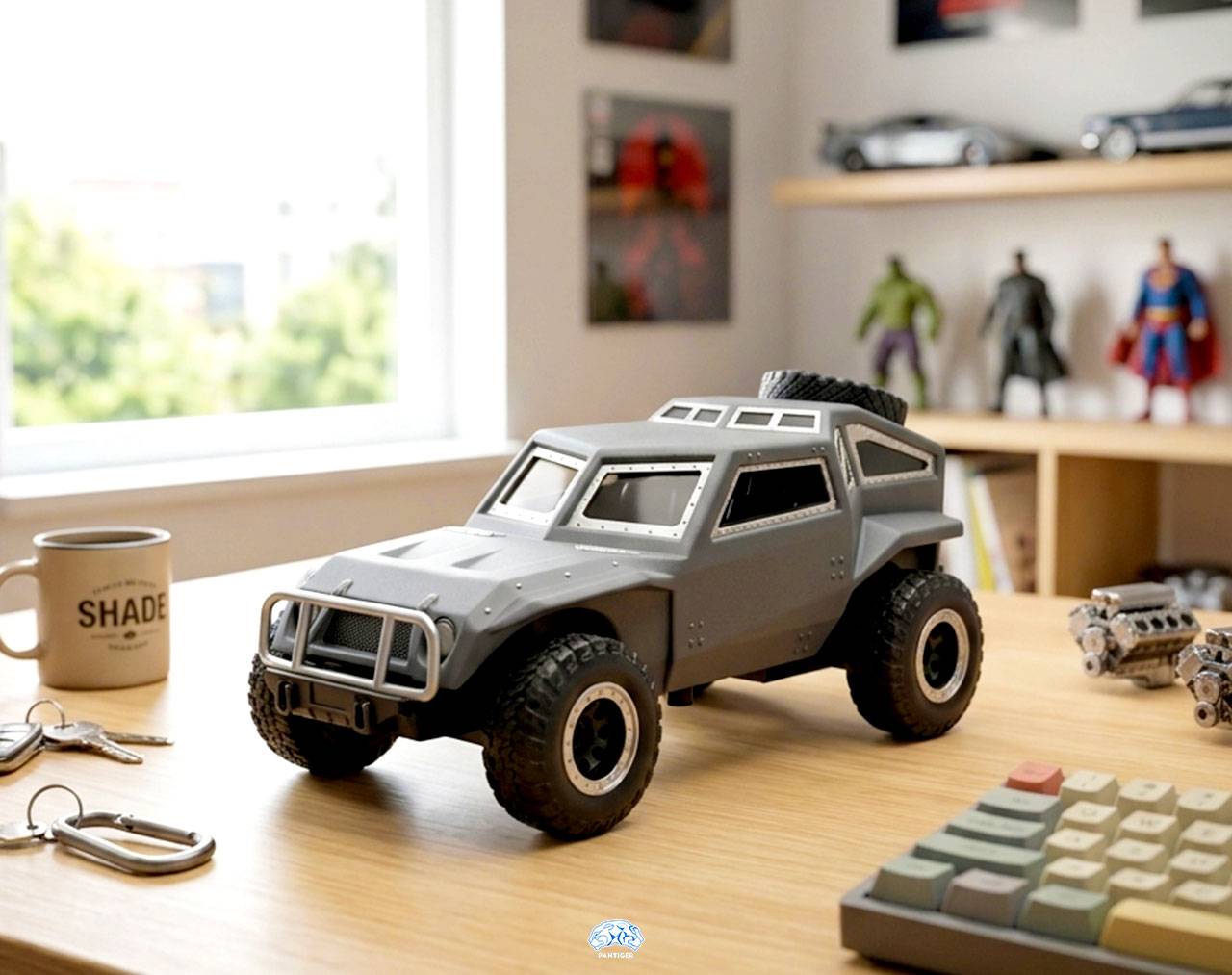 Deckard Shaw's Fast Attack Buggy  Escala 1:32 - Fast and Furious 7- Die-Cast Jada Toys
