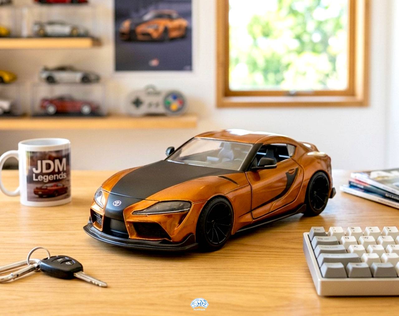 Toyota GR Supra (Metallic) Escala 1:32 - Fast and Furious - Die-Cast Jada Toys