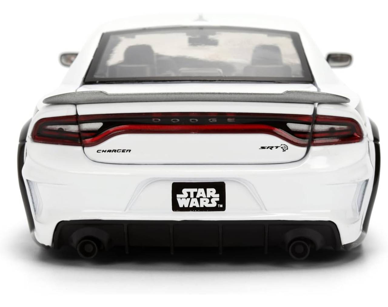 Stormtrooper & 2021 Dodge Charger SRT Hellcat Escala 1:24 - Star Wars - Die-Cast Jada Toys
