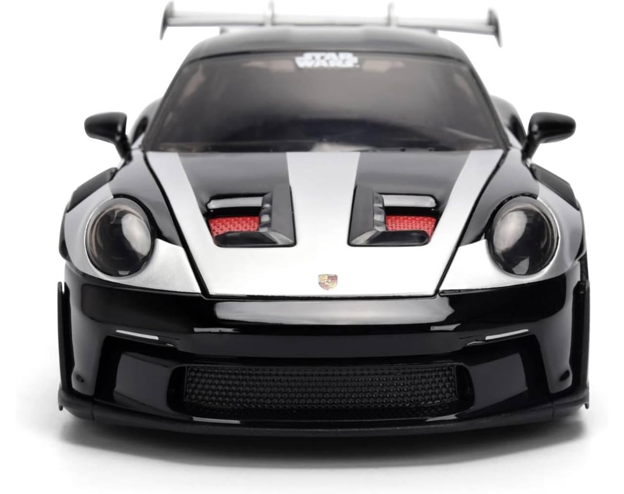 Darth Vader & Porsche 911 GT3 RS (992) Escala 1:24 - Star Wars - Die-Cast Jada Toys