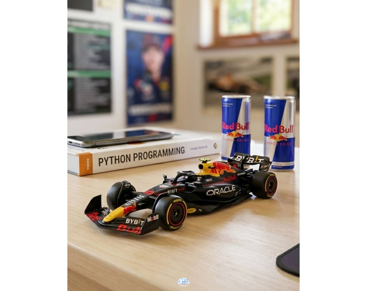 Oracle Red Bull RB21 22 Yuki Tsunoda Escala (2025) 1:64 - Formula Racing - Die-Cast Burago