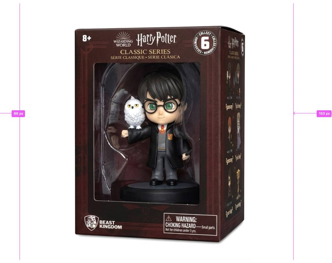 Harry Potter (with Hedwig) - Harry Potter Beast Kingdom Classic Series