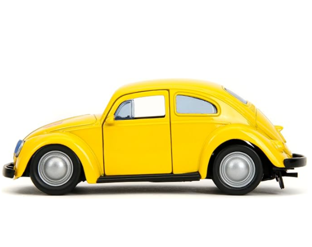 Bumblebee Volkswagen Beetle (Yellow) - Escala 1:32 - Transformers - Die-Cast Jada Toys