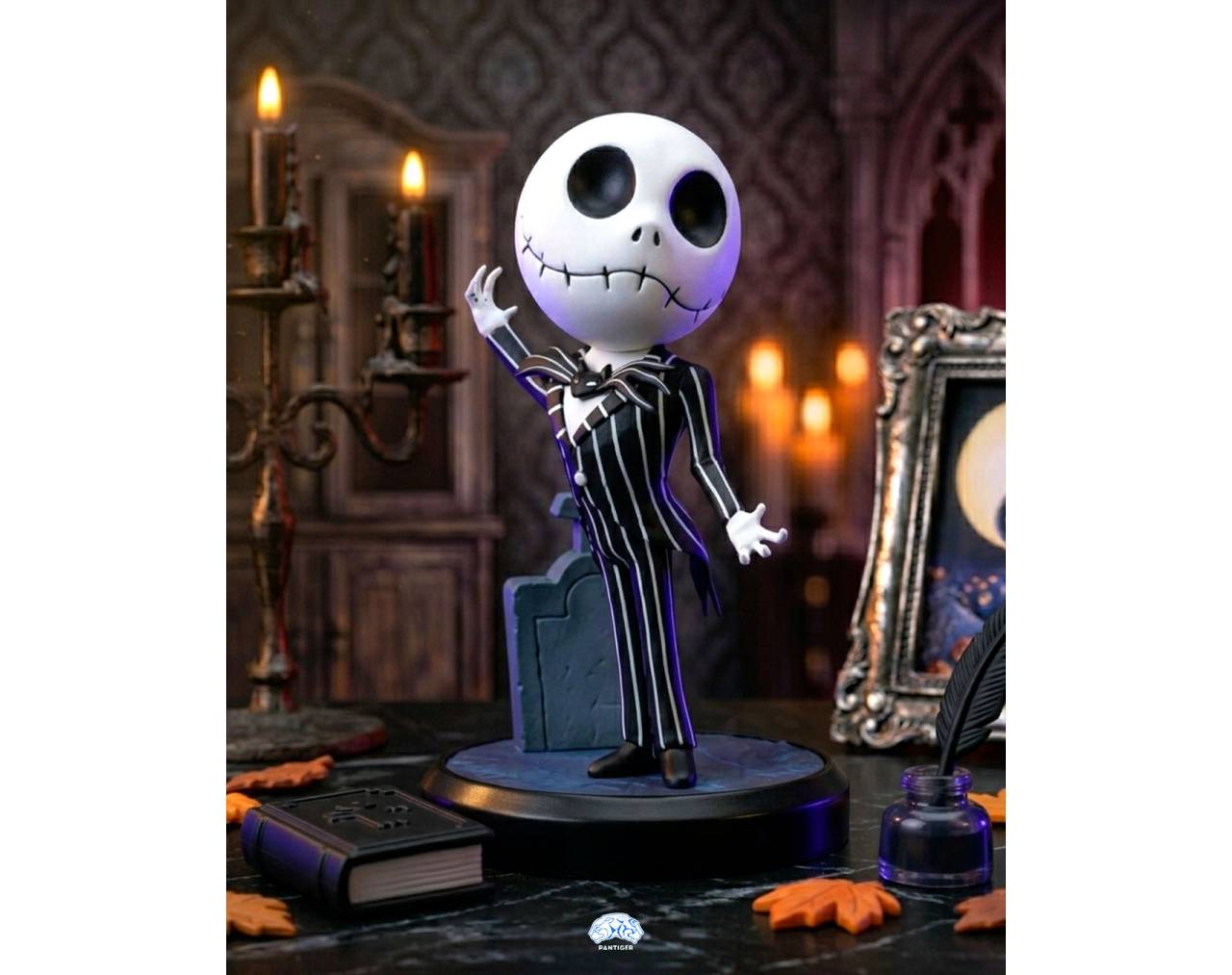 Jack Skellington (Black & white suit) - The Nightmare Before Christmas Beast Kingdom Classic Series