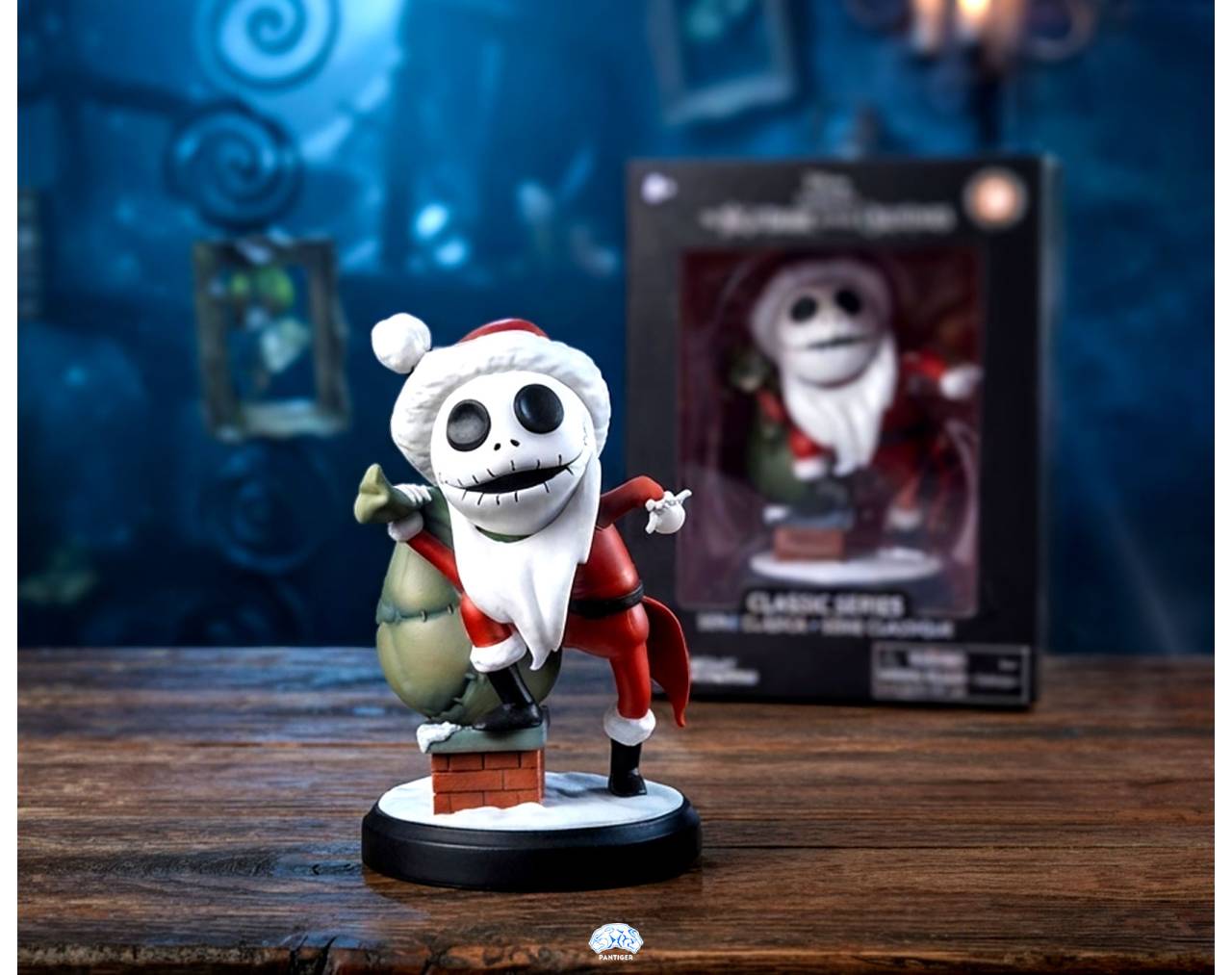 Jack Skellington (con traje de Santa) - The Nightmare Before Christmas Beast Kingdom Classic Series