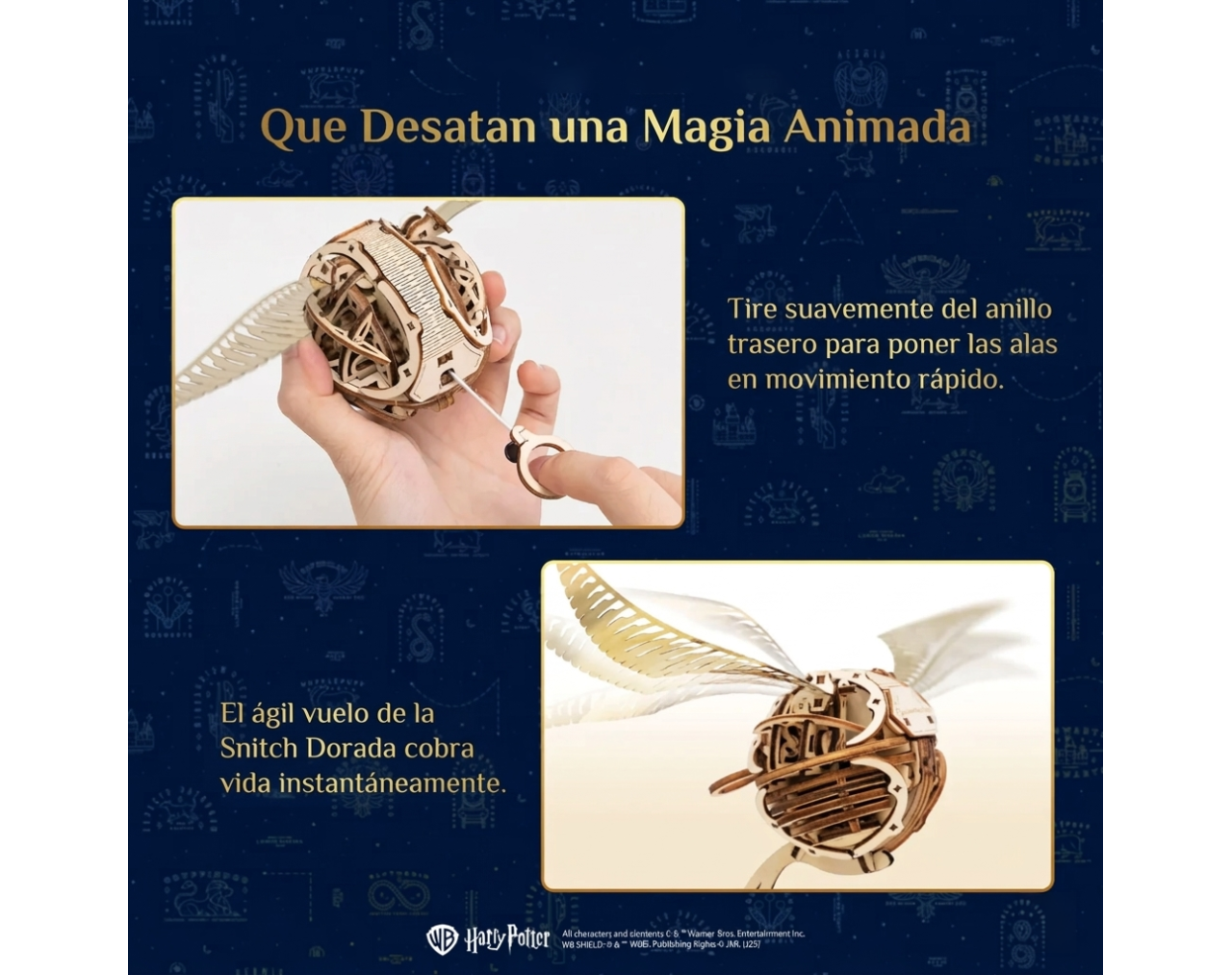 Golden Snitch (Set de Construcción con movimiento) - Harry Potter Puremind