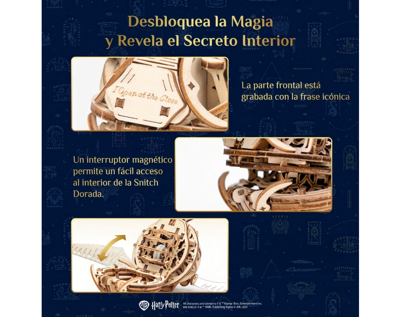 Golden Snitch (Set de Construcción con movimiento) - Harry Potter Puremind
