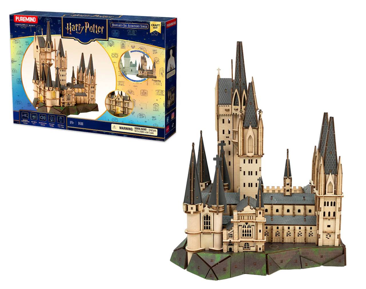 Howgarts The Astronomy Tower (Set de Construcción con sonido y luz) - Harry Potter Puremind