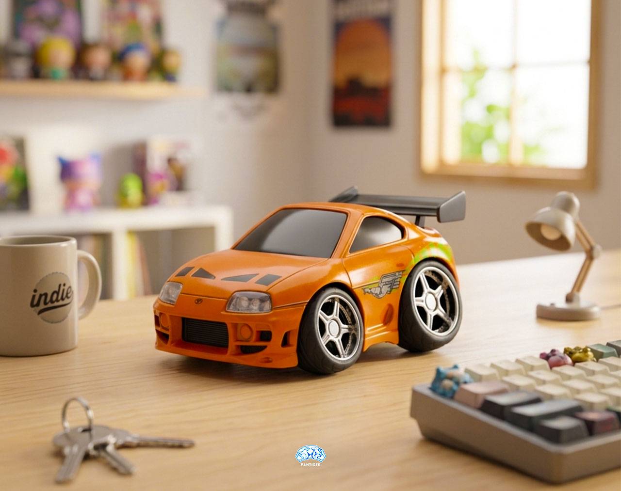 Brian's Toyota Supra (Escala 1:43) - Fast & Furious - Small Blocks Jada Toys