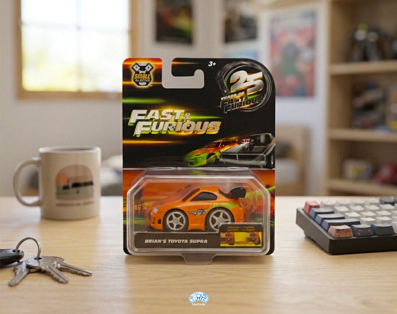 Brian's Toyota Supra (Escala 1:43) - Fast & Furious - Small Blocks Jada Toys