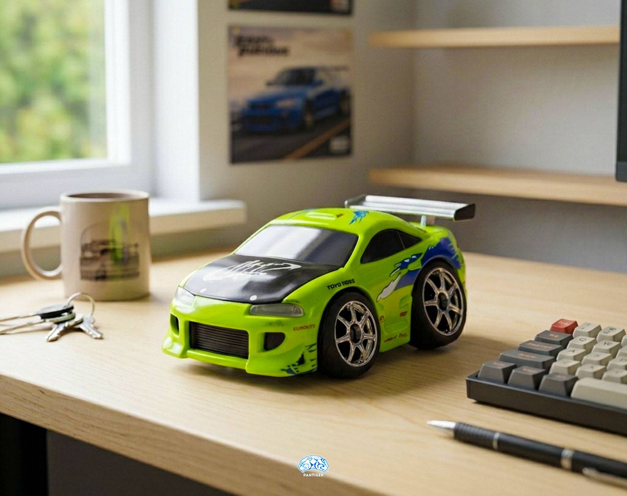 Brian's Mitsubishi Eclipse (Escala 1:43) - Fast & Furious - Small Blocks Jada Toys