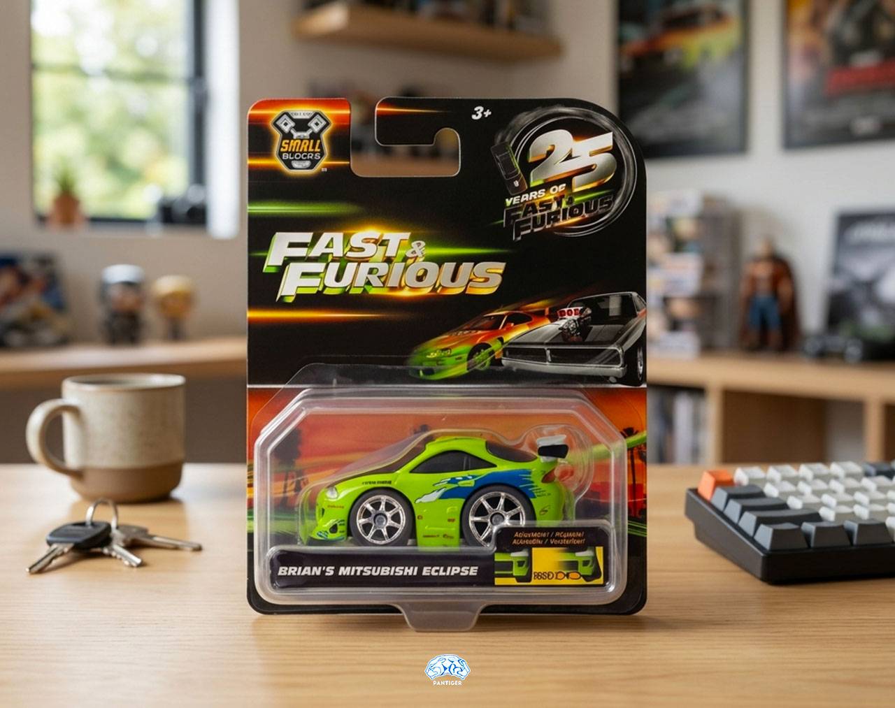 Brian's Mitsubishi Eclipse (Escala 1:43) - Fast & Furious - Small Blocks Jada Toys