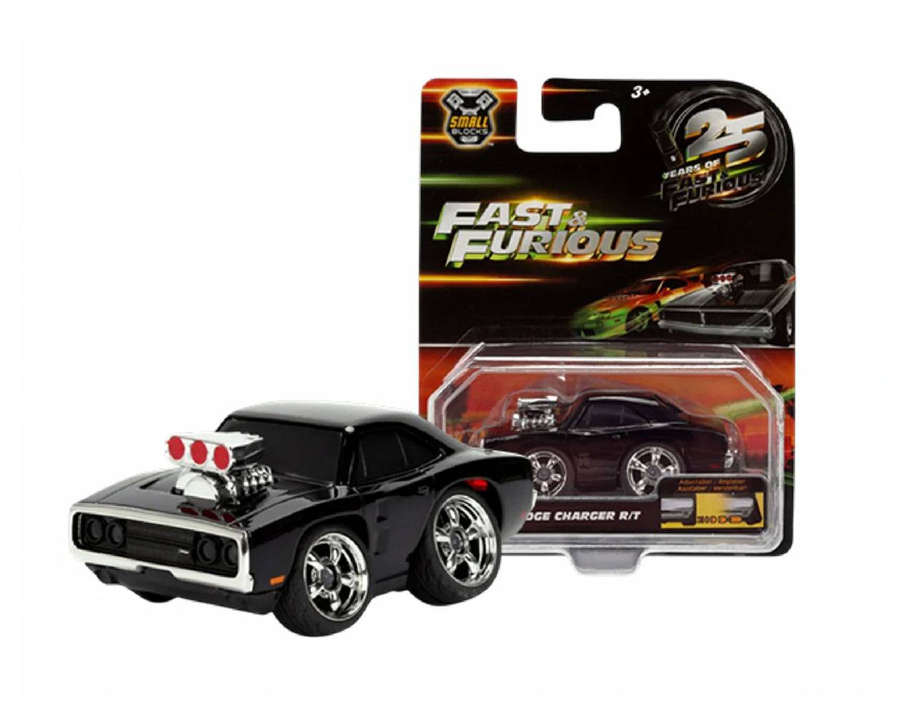 Dom's Dodge Charger R/T (Escala 1:43) - Fast & Furious - Small Blocks Jada Toys