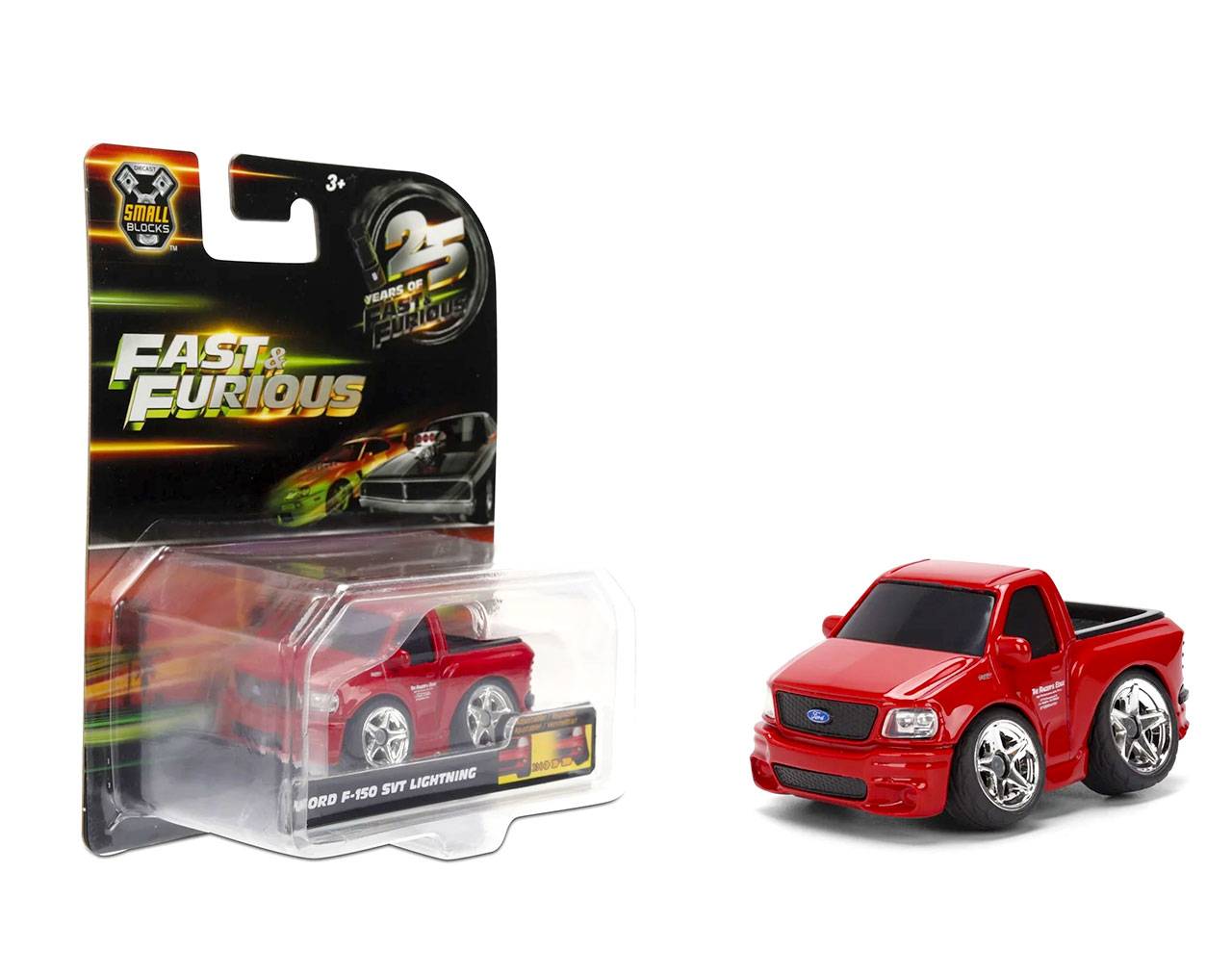 Brian's Ford F-150 SVT Lightning (Escala 1:43) - Fast & Furious - Small Blocks Jada Toys