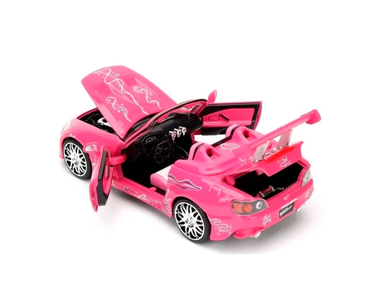 Honda S2000  Escala 1:24 - 25 Years of Fast and Furious - Die-Cast Jada Toys 