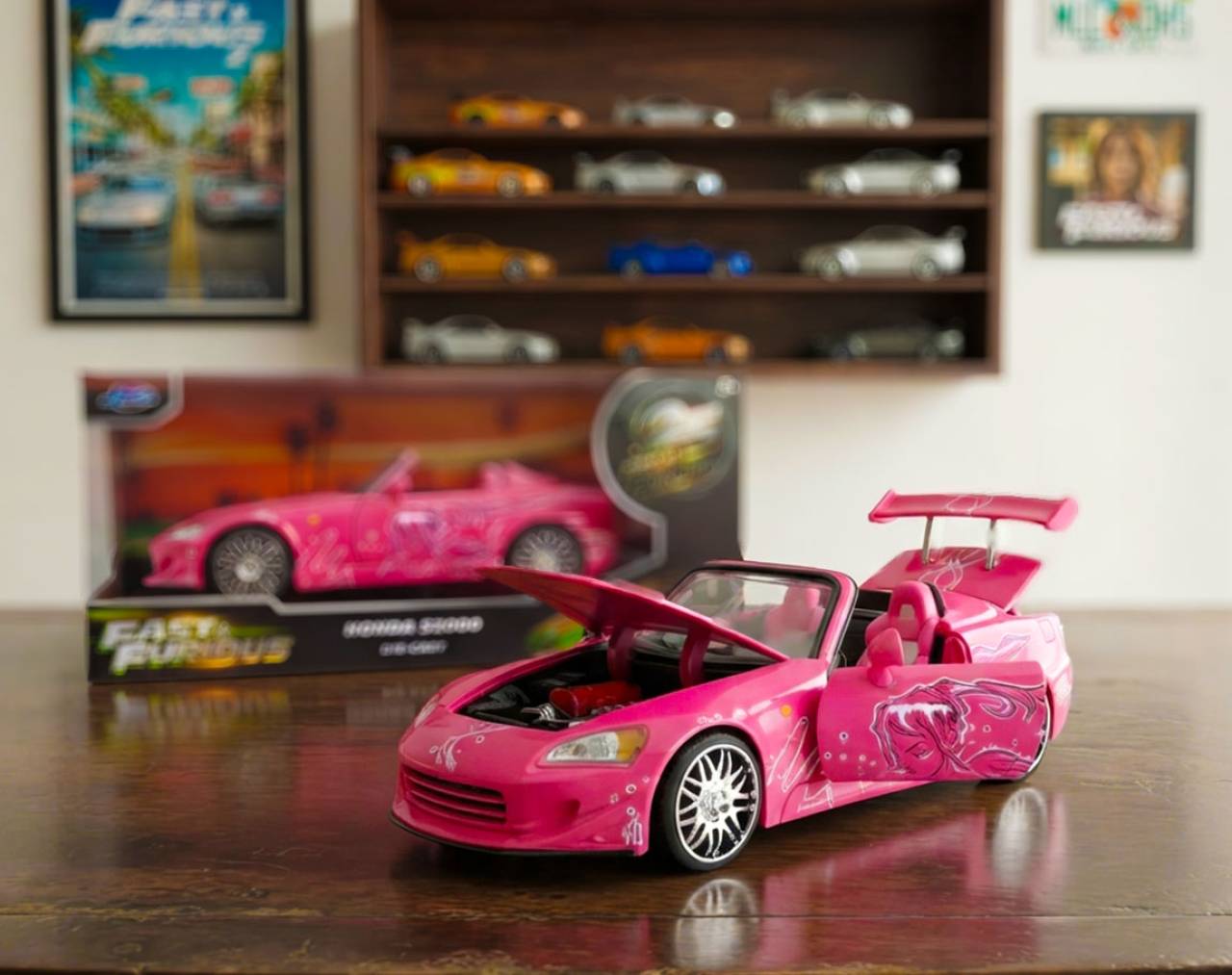 Honda S2000  Escala 1:24 - 25 Years of Fast and Furious - Die-Cast Jada Toys 