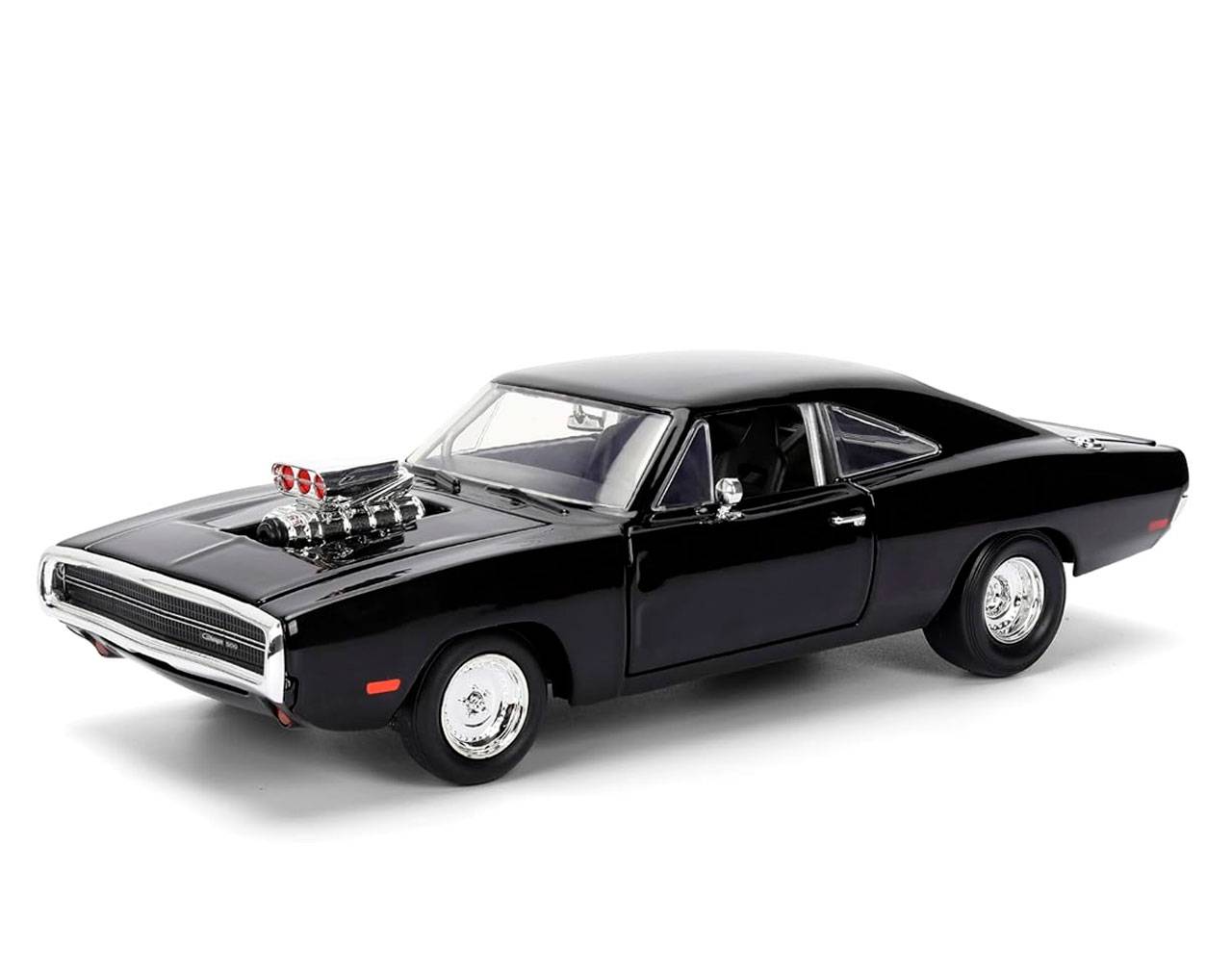 Dom's Dodge Charger R/T Escala 1:24 - Fast and Furious - Die-cast Jada Toys