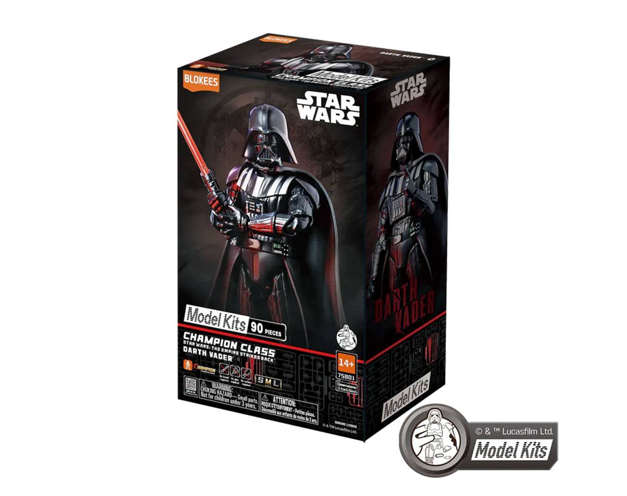Darth Vader (75801) - Star Wars The Empire Strikes Back Champion Class - Blokees