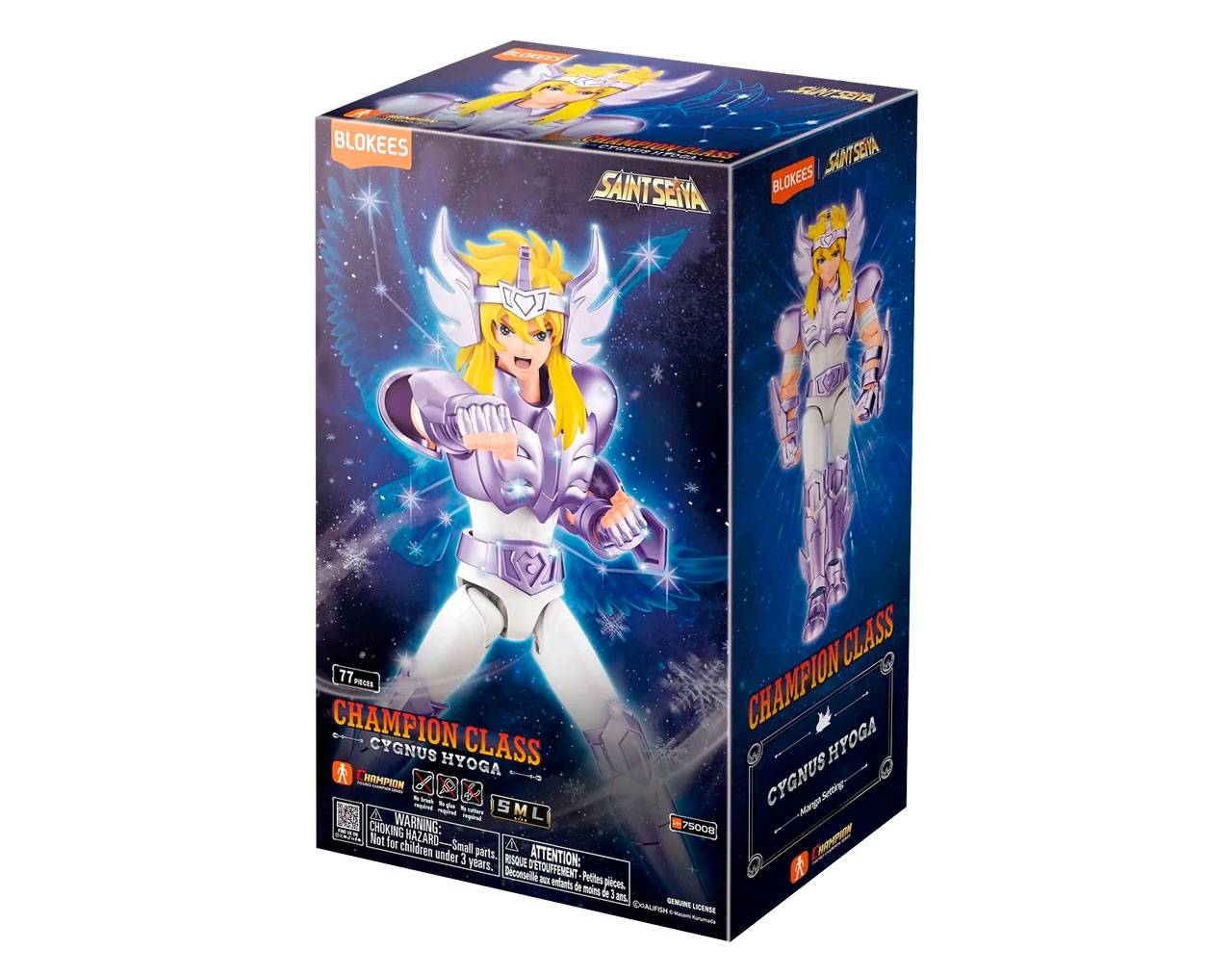 Cygnus Hyoga (75005) - Saint Seiya: Champion Class - Blokees