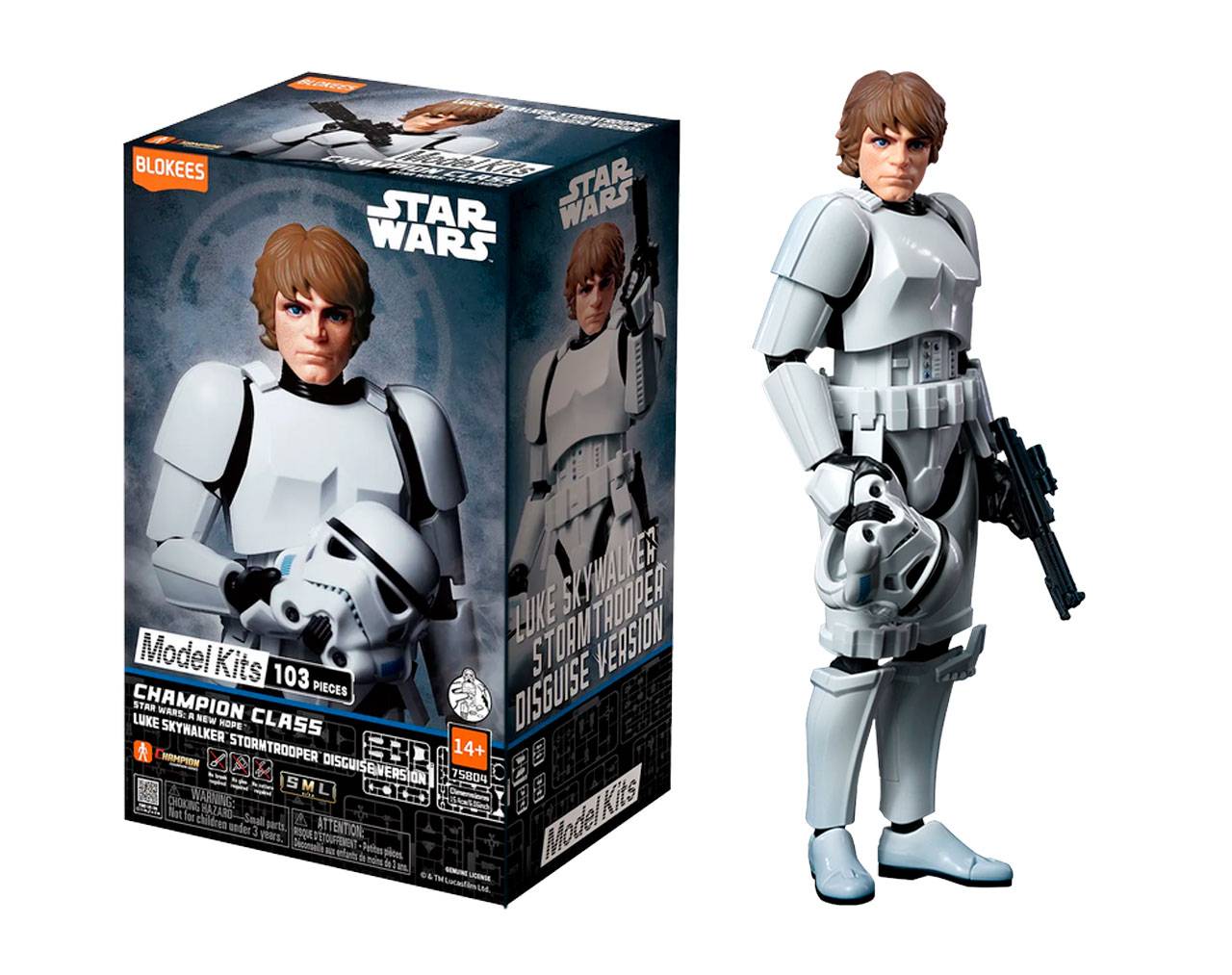 Luke Skywalker Stormtrooper Disguise Version (75804) - Star Wars: A New Hope Champion Class - Blokees