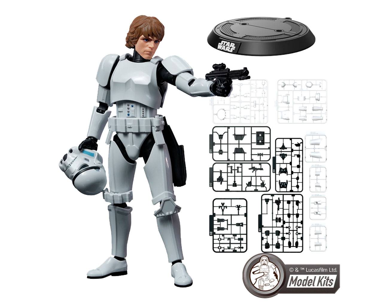 Luke Skywalker Stormtrooper Disguise Version (75804) - Star Wars: A New Hope Champion Class - Blokees